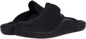 img 1 attached to 👞 Romika Mokasso Men's Black Slippers, Size 11-11.5