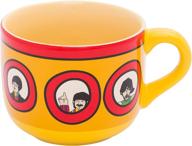 🍲 the beatles yellow submarine 20oz ceramic soup mug by vandor (73053) logo