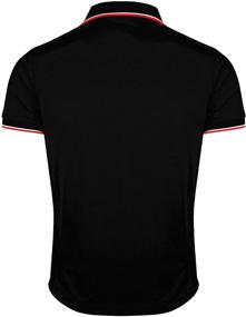 img 2 attached to 👕 BCPOLO Athletic Sleeve Polo Shirt in Black | Men's Clothing and Shirts