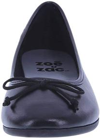 img 1 attached to Zoe and Zac Girls' FAE String Tie Flat Shoe