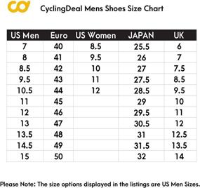 img 3 attached to 🚵 High-Performance CyclingDeal Mountain Bicycle Bike Men's MTB Cycling Shoes Black - Size 40 | Compatible with Shimano SPD and CrankBrothers Cleats