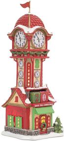 img 1 attached to 🎄 Department 56 North Pole Series Christmas Countdown Tower - 9.5" Lighted Building