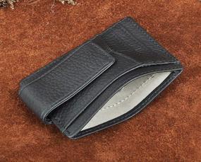 img 2 attached to Leaokuu Leather Minimalist Wallet Pocket: Sleek and Stylish Essentials Organizer