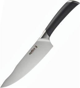 img 4 attached to 🔪 Zyliss Comfort Pro 8" Поварской нож - Кухонные ножи из ледоотведенной немецкой стали, черный и нержавеющая сталь.