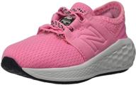 👟 new balance toddler girls' bungee running shoes logo