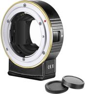 neewer af lens mount adapter - auto focus compatibility: nikon f lens to sony e-mount cameras - effective with sony a9m2, a9, a7r4, a7r3, a7r2, a7m3, a7m2, a6600, a6500, a6400, a6300, a6100 logo