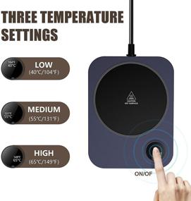 img 3 attached to OMMO Warmer Coffee Temperature Settings Anti Mistouch Kitchen & Dining
