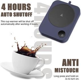 img 2 attached to OMMO Warmer Coffee Temperature Settings Anti Mistouch Kitchen & Dining