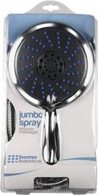 img 1 attached to Jumbo Home Basics Shower Massager for Enhanced Spa Experience