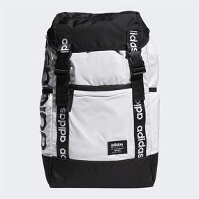 img 4 attached to 🎒 Stylish Adidas Midvale Backpack in Classic White and Black Design