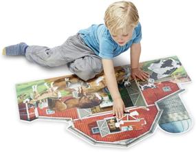 img 2 attached to 🧩 Entertaining and Challenging Melissa & Doug Shaped Jigsaw Puzzle