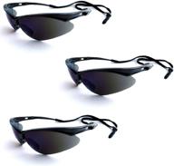 👀 ultimate safety with jackson safety nemesis glasses 3000356: the perfect eye protection logo