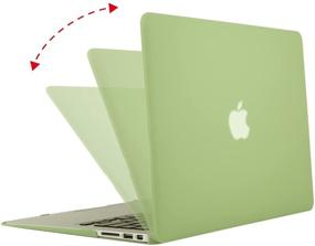 img 1 attached to MOSISO MacBook Air 13 inch Case (2010-2017), Avocado Green - Hard Shell Case & Keyboard Cover