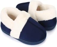 👦 estamico boys' outdoor moccasin slippers - breathable shoes at slippers logo