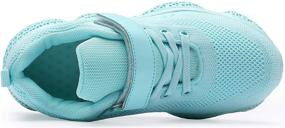 img 1 attached to Breathe Easy with Santiro: Lightweight Athletic Sneakers for Girls' Sports Activities