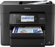 🖨️ epson workforce pro wf-4830: wireless all-in-one printer with auto 2-sided print, copy, scan, and fax, 50-page adf, 500-sheet paper capacity, 4.3" color touchscreen in black - alexa compatible logo