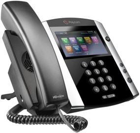 img 3 attached to 💼 Улучшенный Polycom VVX 500 12-линейный деловой медиа-телефон, POE - Блок питания не включен