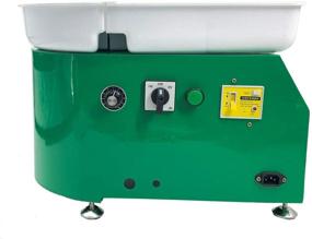 img 4 attached to 🎨 Керамический круг Cozyel 25 см - 110V электрическая формовочная машина для самостоятельного создания керамического искусства - зеленый цвет