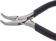 the beadsmith bent chain-nose pliers: optimal crafting and repair tool for jewelry making logo