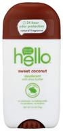 🥥 sweet coconut deodorant - 2.6 ounce for optimal scent control logo