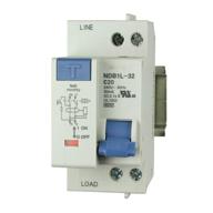 ndb1l 32c 20 240v circuit breaker sensing leakage logo