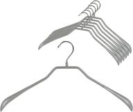 👕 reston lloyd mawa steel clothing hanger with non-slip coating, 46-l model, pack of 150, silver, 150 count logo