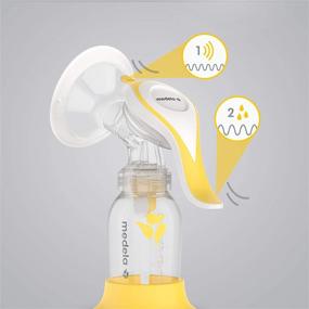img 1 attached to 🤱 Enhanced Medela Harmony Manual Breast Pump: Single Hand Breastpump, Flex Breast Shields for Optimal Comfort and Increased Milk Expression