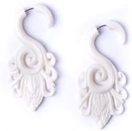 81stgeneration womens stretcher flower earrings logo