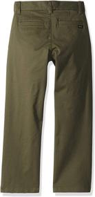 img 1 attached to RVCA Weekday Stretch Chino Olive Boys' Clothing for Pants