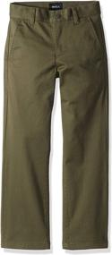 img 2 attached to RVCA Weekday Stretch Chino Olive Boys' Clothing for Pants
