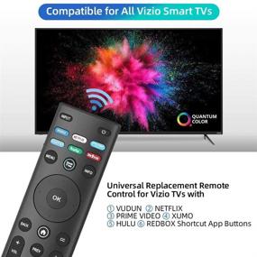 img 1 attached to 📺 Enhance Your TV Experience with XRT140 Watchfree Smart TV Remote for All VIZIO Quantum 4K UHD LED HDR Smart TVs!