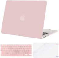 👉 mosiso macbook air 11 inch case & keyboard cover skin & screen protector, rose quartz - compatible with a1370 & a1465 models logo