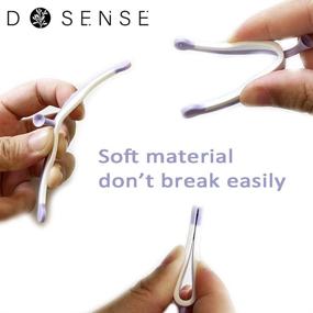 img 2 attached to 👁️ Contact Lens Remover Kit - DSENSE Soft Contact Lens Case with Flexible Tweezers and Soft Scoop for New Users and Those with Long Nails