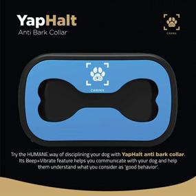 img 3 attached to 🐶 Carinx Rechargeable Bark Collar with Smart Detection - No Shock Vibrating Control Device for Training Small, Medium, and Large Dogs