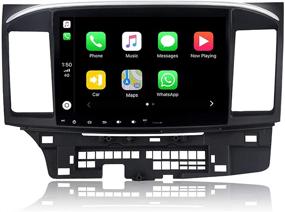 img 4 attached to Улучшите свой Mitsubishi Lancer EVO 2008-2017 с помощью ViaBecs 10.2 "Android 10.0 одинарного автомобильного стерео: Apple Carplay, Bluetooth, GPS-навигация и многое другое!