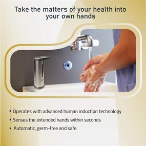 img 2 attached to 🖐️ Venbytech Touchless Automatic Soap Dispenser with Infrared Motion, Waterproof Base, for Hands-Free Liquid Hand Soap Dispensing