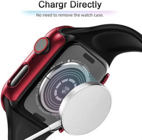 img 2 attached to [2 Pack] Чехол MARGE PLUS для Apple Watch 40 мм Защитная пленка для экрана