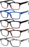 👓 sigvan reading glasses 5 pack: blue light blocking computer readers for men and women, lightweight and fashionable, prevent eyestrain logo