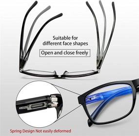 img 1 attached to 👓 SIGVAN Reading Glasses 5 Pack: Blue Light Blocking Computer Readers for Men and Women, Lightweight and Fashionable, Prevent Eyestrain