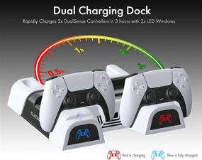 img 2 attached to ElecGear Charging DualSense Controller Vertical