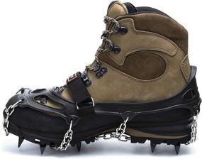 img 1 attached to Hillsound Trail Crampon - Ice Traction 🏔️ Device with 11 Carbon Steel Spikes, 2-Year Warranty