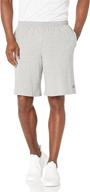 champion men's 9-inch jersey shorts with pockets логотип