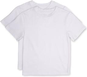 img 3 attached to Calvin Klein Boys' Kids Crewneck Undershirt T-Shirt, Pack of 2