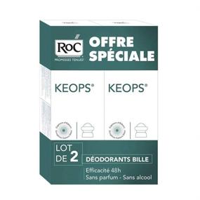 img 1 attached to RoC Keops Roll Déodorant 2x30ml: Long-lasting Odor Protection for All Day Freshness