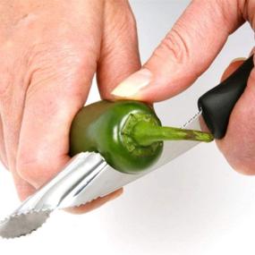 img 3 attached to Effortless Jalapeno Coring: The Norpro Grip-EZ Pepper Corer