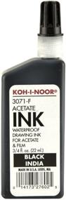 img 1 attached to KOH I NOOR Kohinoor Acetate Black Ink