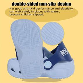 img 1 attached to 🩴 DODY Lightweight Slippers- Non-Slip Thickened Shoes for Boys