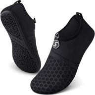 👣 seekway water shoes: quick-dry aqua socks for non slip barefoot beach activities logo