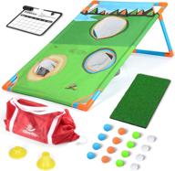 🏌️ ep exercise n play backyards golf cornhole game: revolutionary training golfing target net for fun & skill development, suitable for all ages & abilities logo