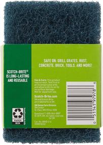 img 2 attached to Industrial-Strength Scotch-Brite Heavy Duty Scour Pad - Dual Pack of 2 Pads for Efficient Cleaning